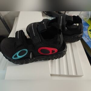 Kids Black and Red Shoes